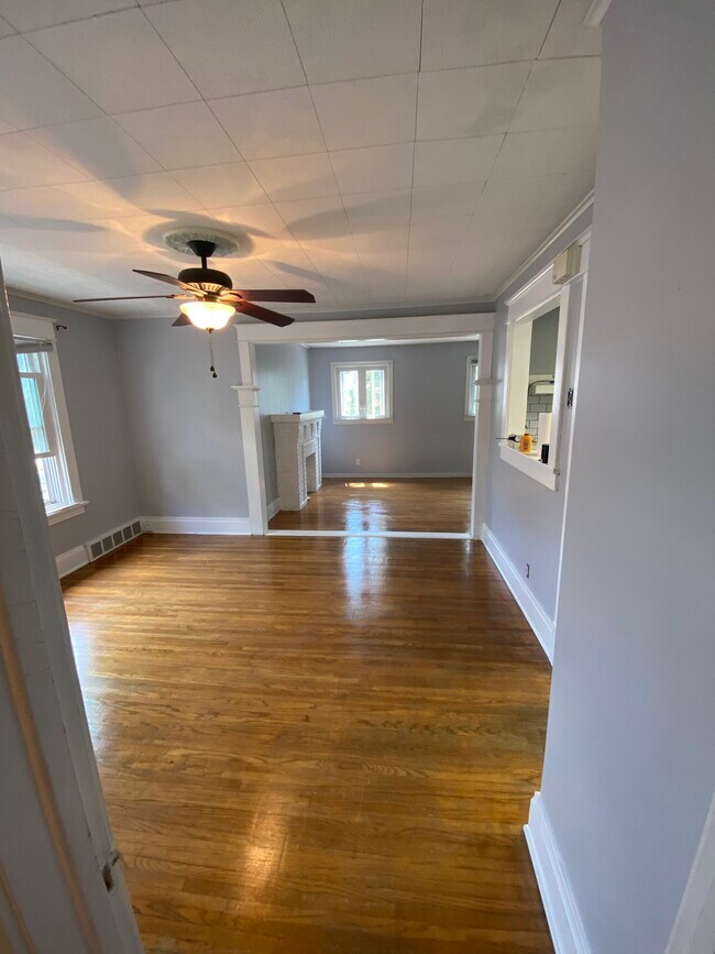 Dining room into living room - 26 Zimmerman Blvd