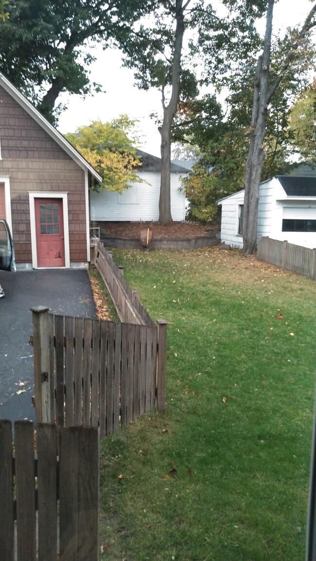 fenced yard - 327 Hickok Ave