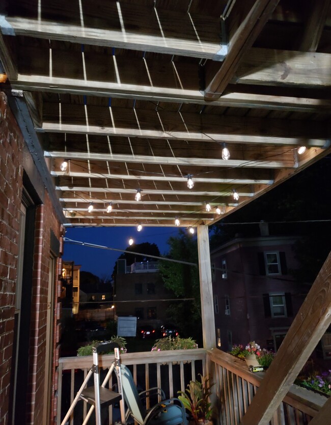 Deck space, solar LED lights - 149 Derby St