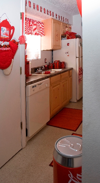 Kitchen - Acadian Village Apartment