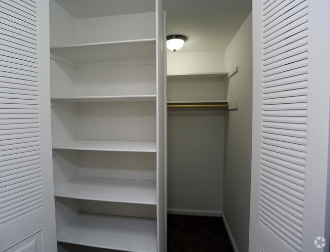 AS: hall closet - Riverview Apartments