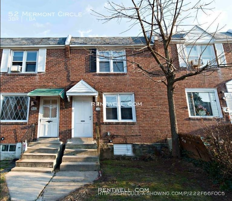 52 Mermont Cir, Darby, PA 19023 House Rental in Darby, PA