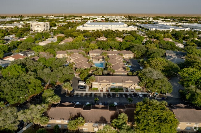 Aerial Photo - Coral Village Condominiums