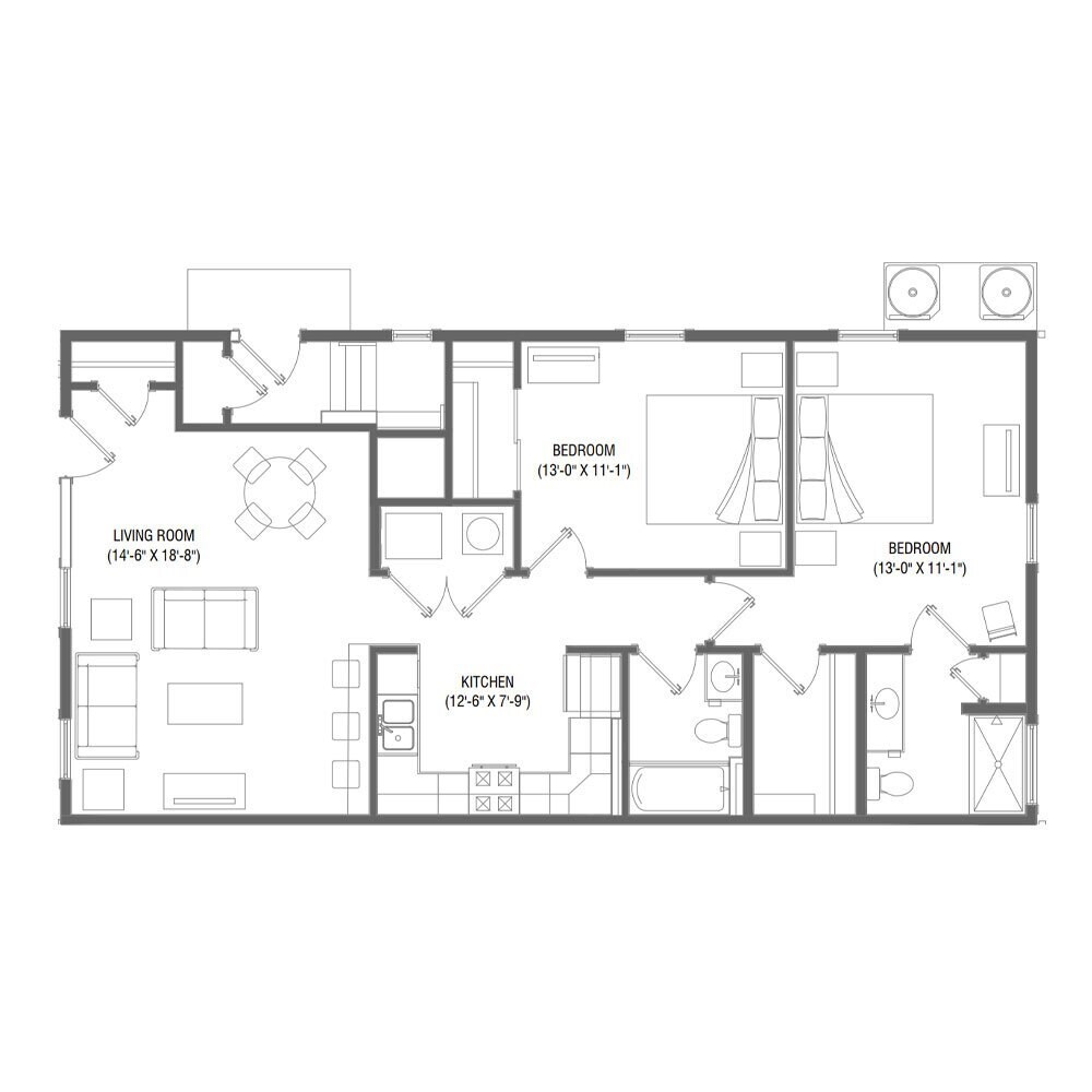 Harrison Landing Apartments – C1, Meigs