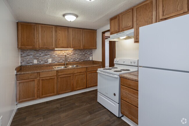 2 habitaciones, 1 baño - 865 pies cuadrados - Cocina - Camden Way Apartments