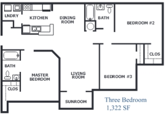 3BR/2BA - Piper's Pointe