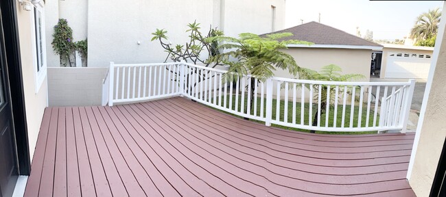 porch of back of house - 1121 9th St
