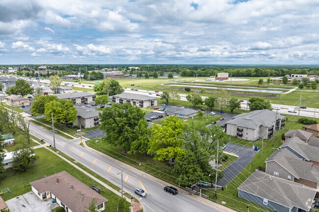 Aerial Photo - Quail Ridge East Apartments