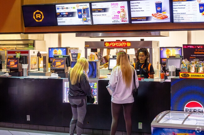 Movie night with your friends at Regal Cinemas Westfork.