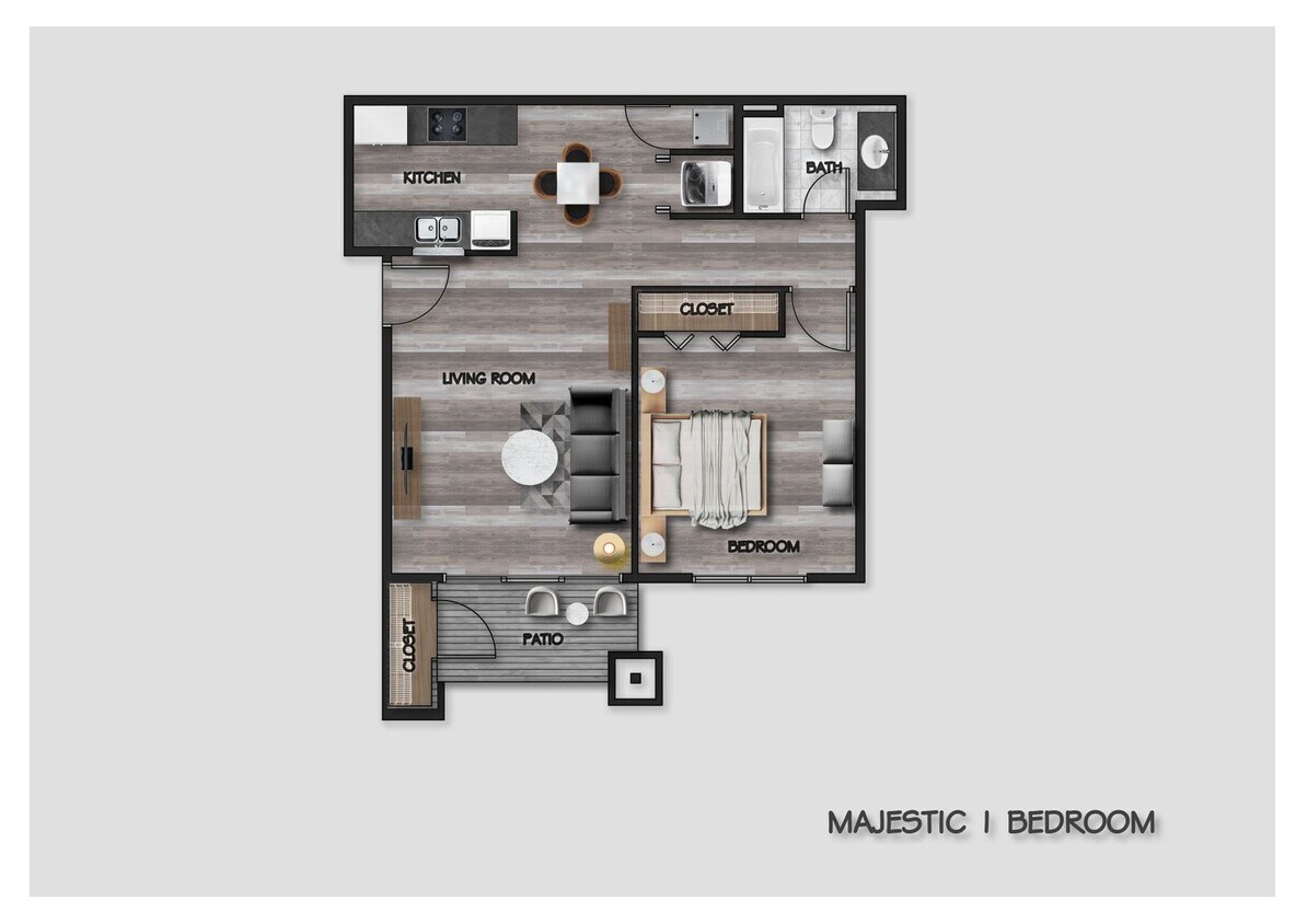 Foto principal - Lake View 1 Bedroom 1 Bath