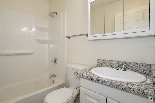 1BR, 1BA - 675SF - Bathroom - Victoria Apartments
