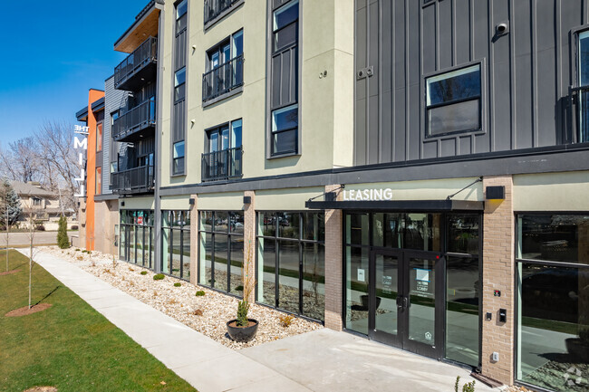 Building Entrance - The Mill at Loggers Creek