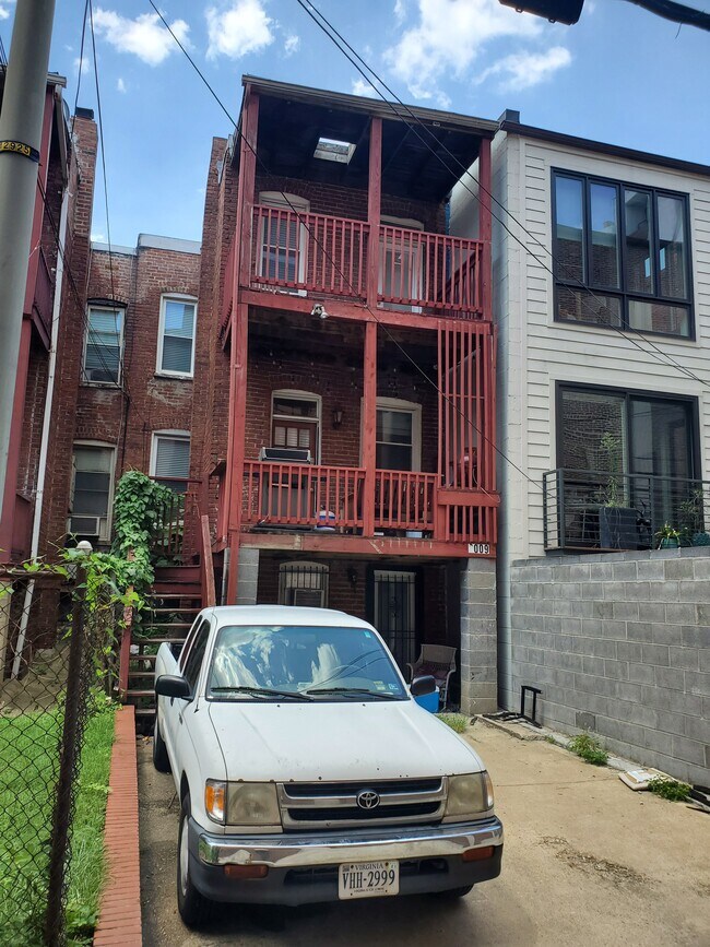 On site parking - 2 spaces - 2009 13th St NW