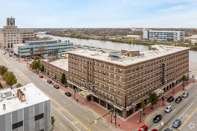 Aerial Photo - Bancroft Luxury Apartments