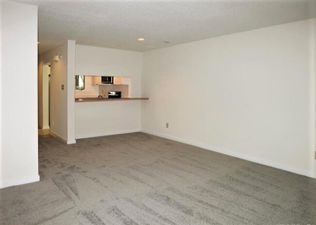 Kitchen pass-thru to dining/living room. Carpet replaced with LVP flooring. - 708 M.L.K. Jr Blvd