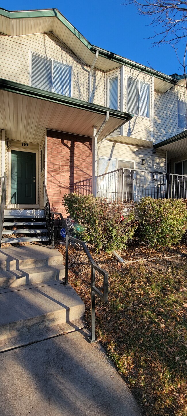 Entry with private deck off living room - 2141 Legacy Ridge Vw