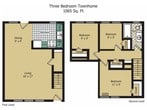 Three Bedroom Townhouse