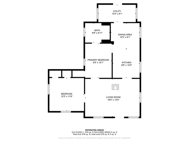 Foto del edificio - 2 Bedroom, 1 Bath Home on Corner Lot
