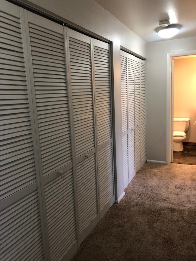 Hall closets - 1260 York St
