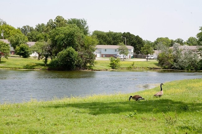 Pond view - Parkview Townhomes