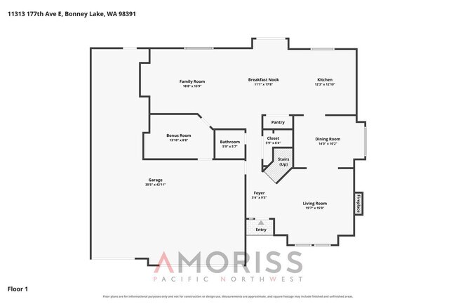 Foto del edificio - Spacious 4bd - 2.5ba Bonney Lake Home on Quiet Cul-de-Sac