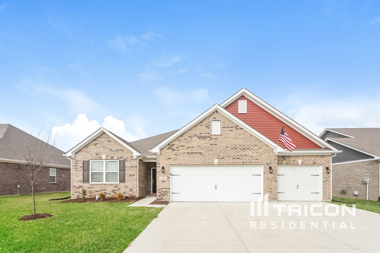 4686 W Tradwell Drive New Palestine IN House Rental in New Palestine