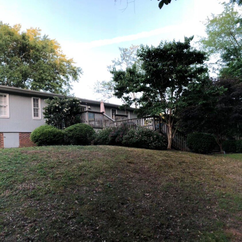 Backyard and two-tier deck - 709 State Rd S-37-359