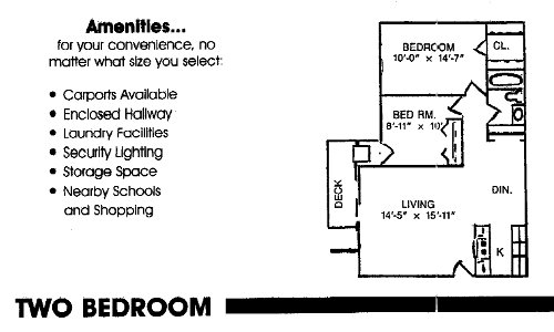 Floorplan - Brookshire Apartments