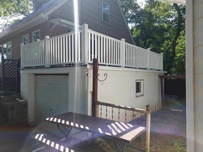 deck side view - 105 N Delavan St