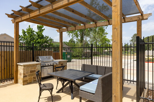 Outdoor lounge - South Mountain Apartments