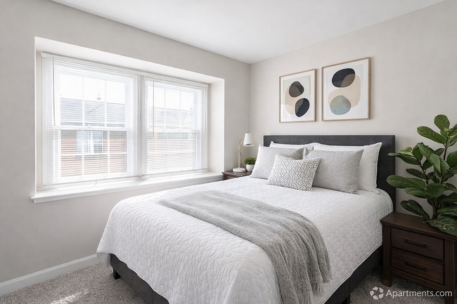 Bedroom. - Aubrey Apartments