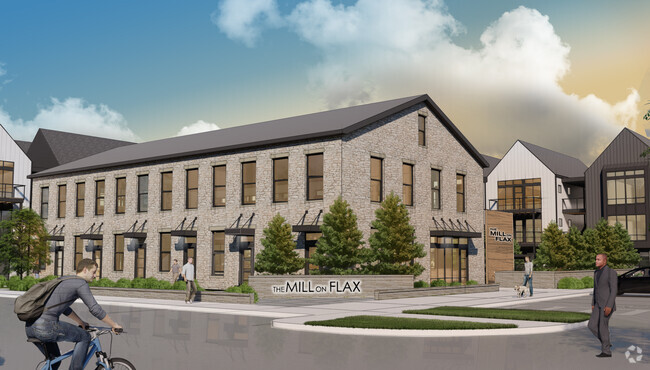 Clubhouse Rendering - The Mill on Flax