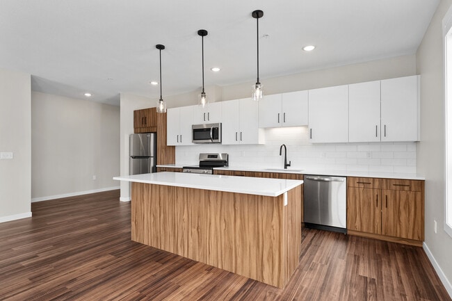 2 Bedroom 2B-6  Kitchen - Cannery Square