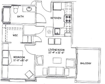 1HAB/1BA - Gum Springs Glen