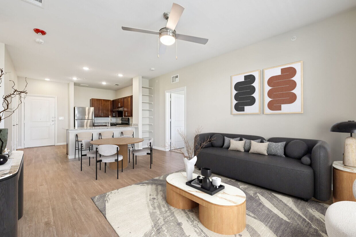 Sala de estar - Legacy Ranch @ Dessau East, A 55+ Community