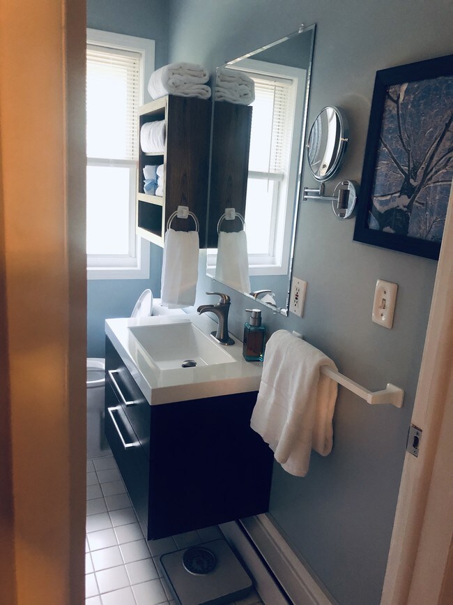 Remodel Bath, floating vanity - 75571 Van Dyke Rd