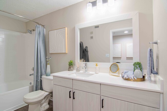 Newly Renovated Bathroom - 1250 West Apartments