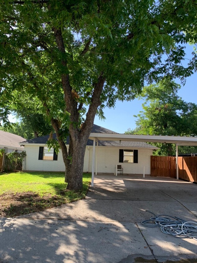 Parking and Yard - 1214 Bagby Ave