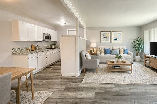 cocina sala de estar - The Brentwood