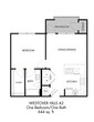 1BR 1BA (644 SF)