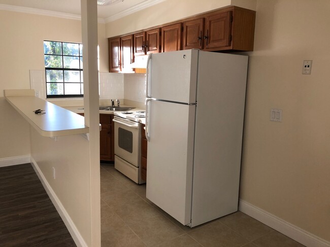 View of Kitchen from dining area - 2690 Curry Ford Rd