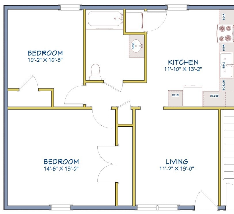 Floor plan - 174 Walnut St