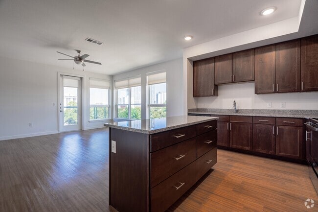 2BR, 2BA - 1,144SF - Kitchen - The Lady Bird