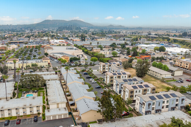 Aerial Photo - The Olive Tree Apartments