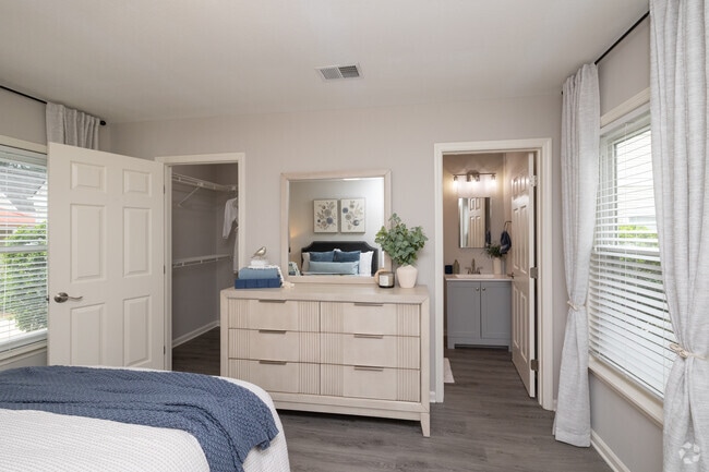 2BR, 2BA - 740SF - Bedroom - Sylvara Anderson 55+ Active Adult Living