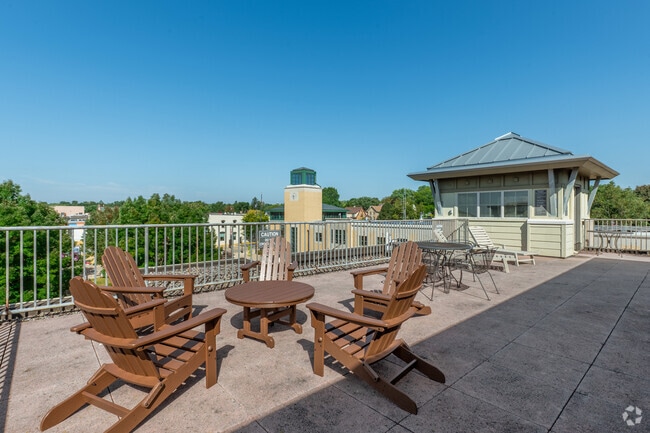 Terraza en la azotea - Cannery Square Apartments