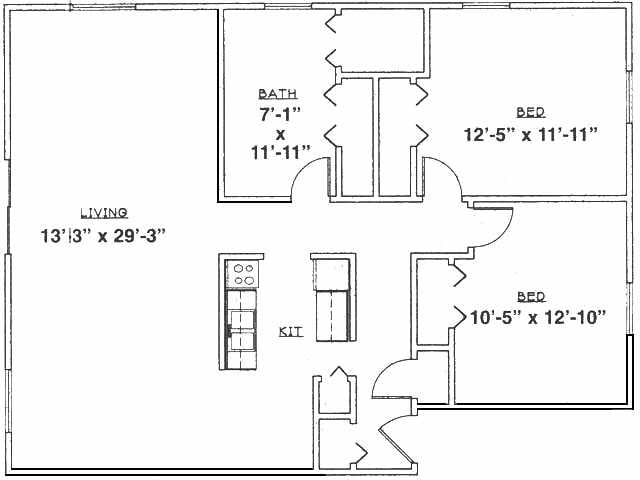 Kerrybrook Apartments – 1 BD w/ AC