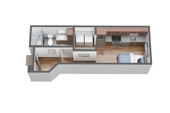 Interior Photo - The View on University Apartments