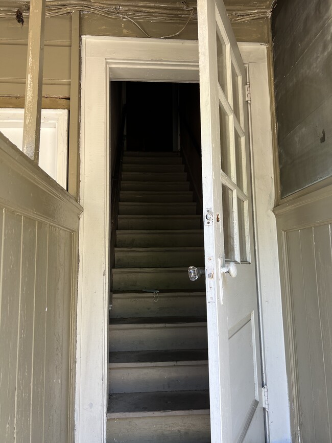 Entrance to stairs to Unit - 335 Caston Ave