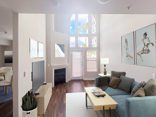 Casa adosada de 3 dormitorios y 2 baños - The Glendon Apartments in Westwood